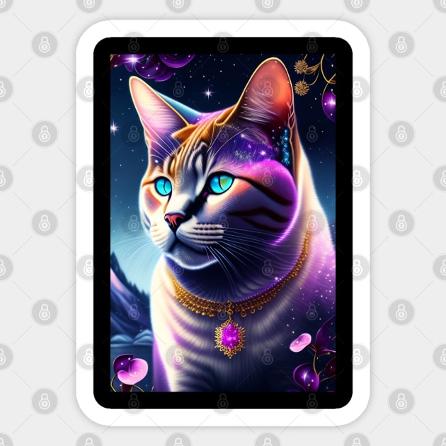 British Shorthair Sticker by Enchanted Reverie